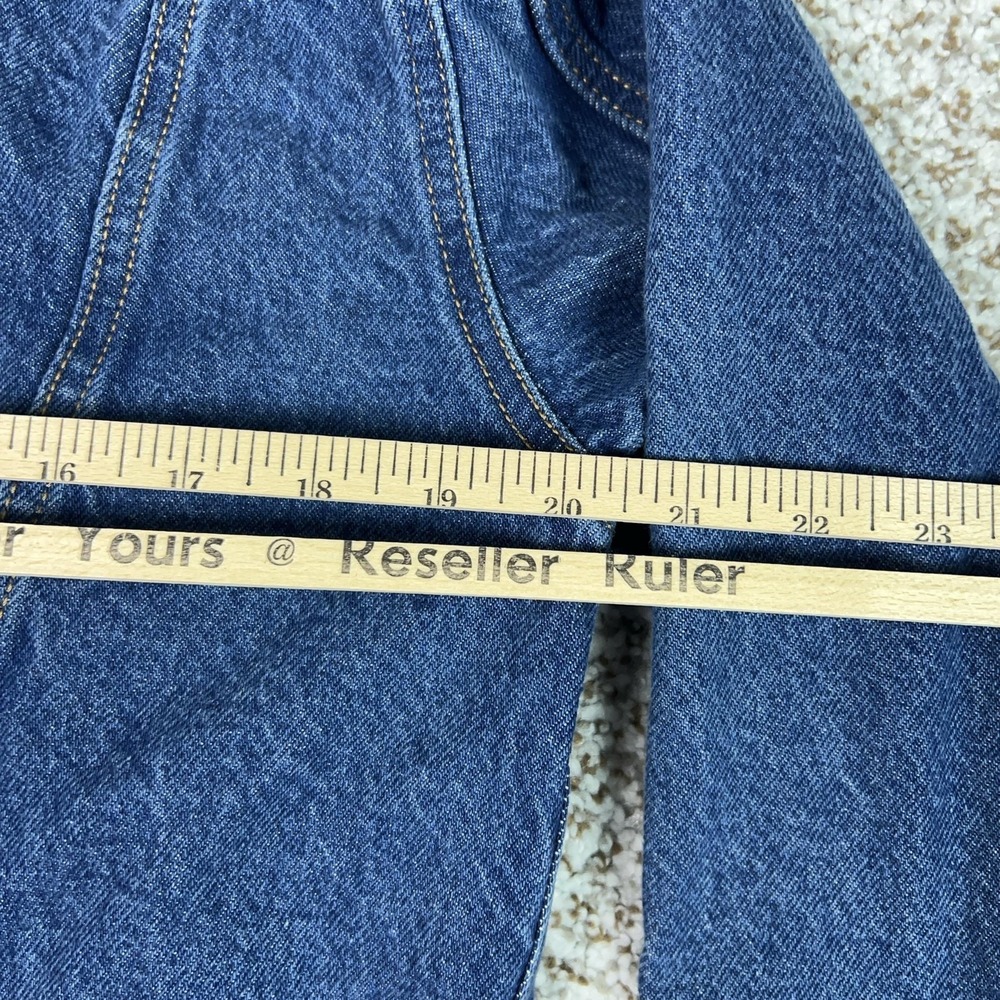 Levis Jacket Womens L Blue Jean Denim Trucker Western Casual Workwear Classic - Picture 8 of 9